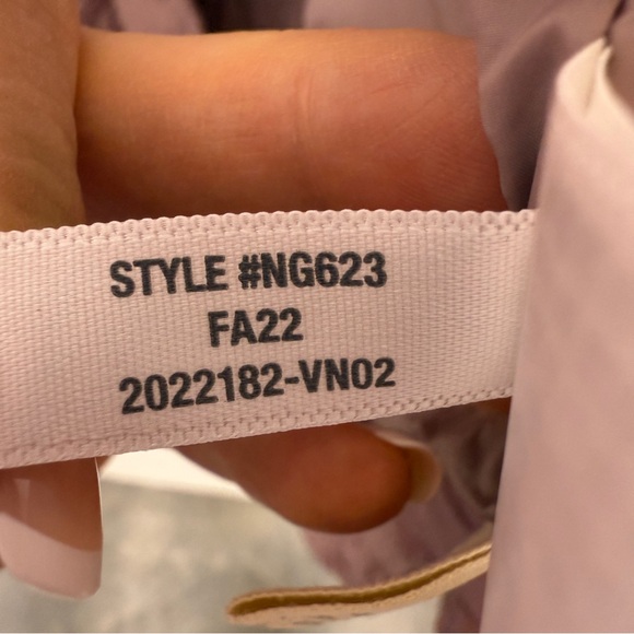 Madewell Quilted Airpuff Shirt Jacket PrimaLoft Mauve Pink Size L Women’s Cozy - Picture 8 of 10